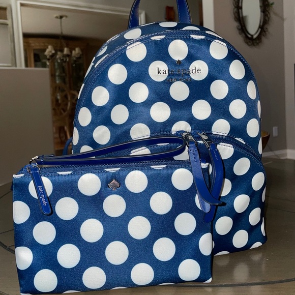 Kate Spade Backpack and Wristlet Bundle